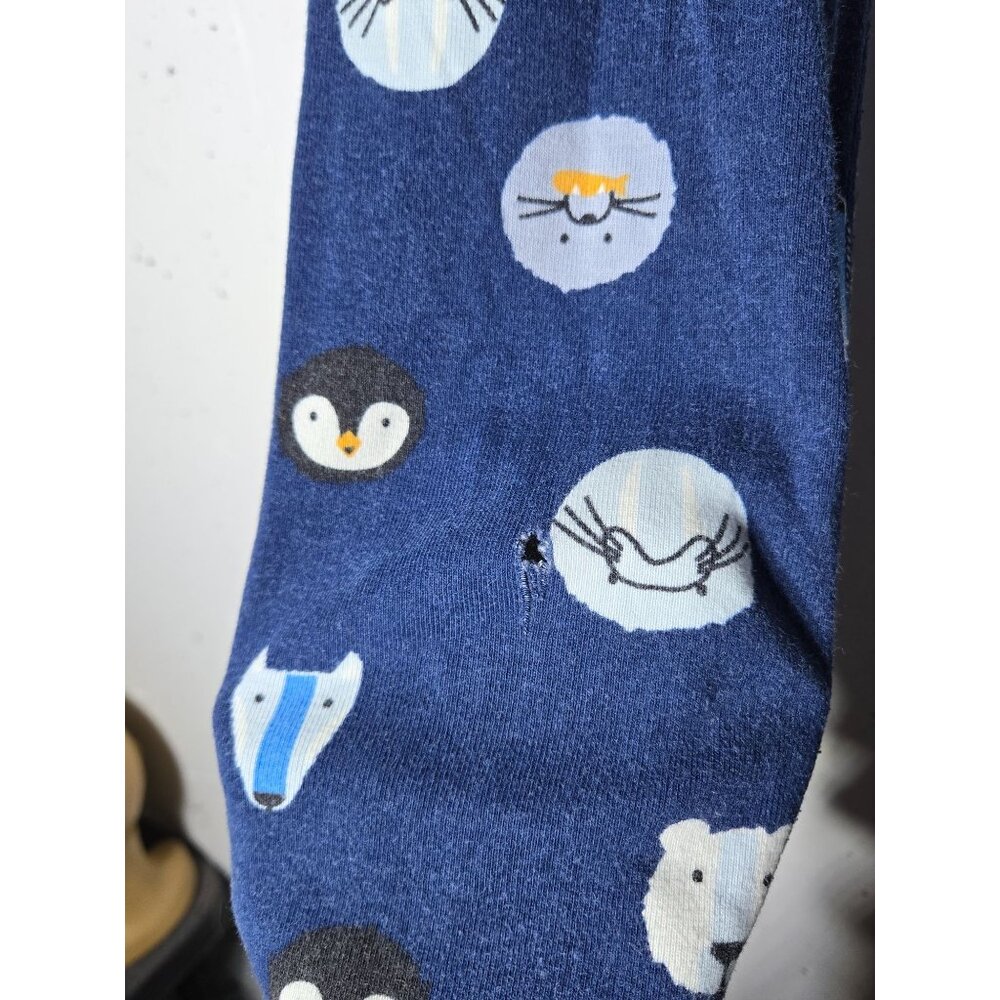 Hanna Andersson Holiday Pajamas130 US‎ 8 Christmas Penguin Polar Bear Walrus - Picture 2 of 16